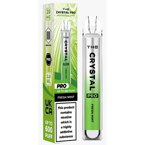 The Crystal Pro 600 Disposable Vape Pod Device Pen
