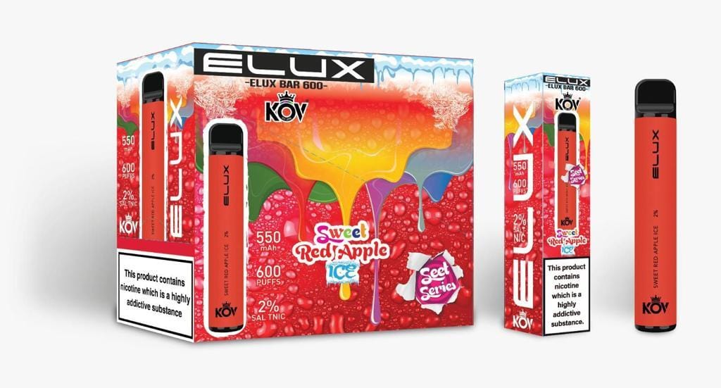 Elux Bar 600 KOV Sweet Series Disposable Vape Pod (Box of 10) - Vaperdeals