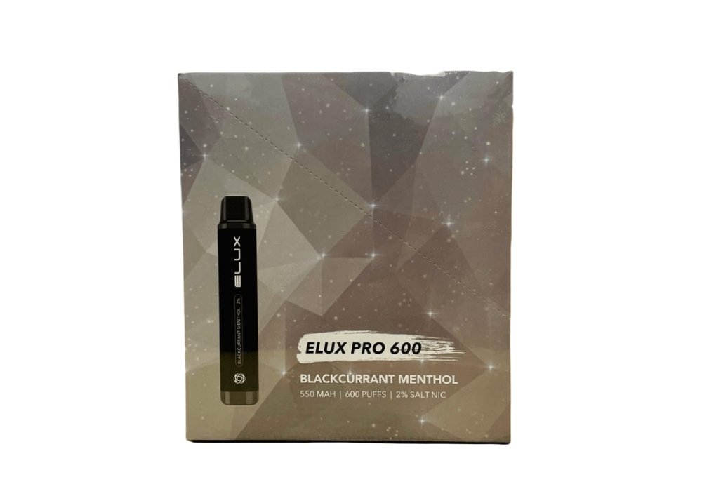Elux Pro 600 Puffs Disposable Vape Pod (Box of 10) - Vaperdeals