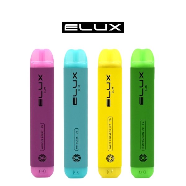 Elux Slim 599 Disposable Vape Pod (Box of 10) - Vaperdeals
