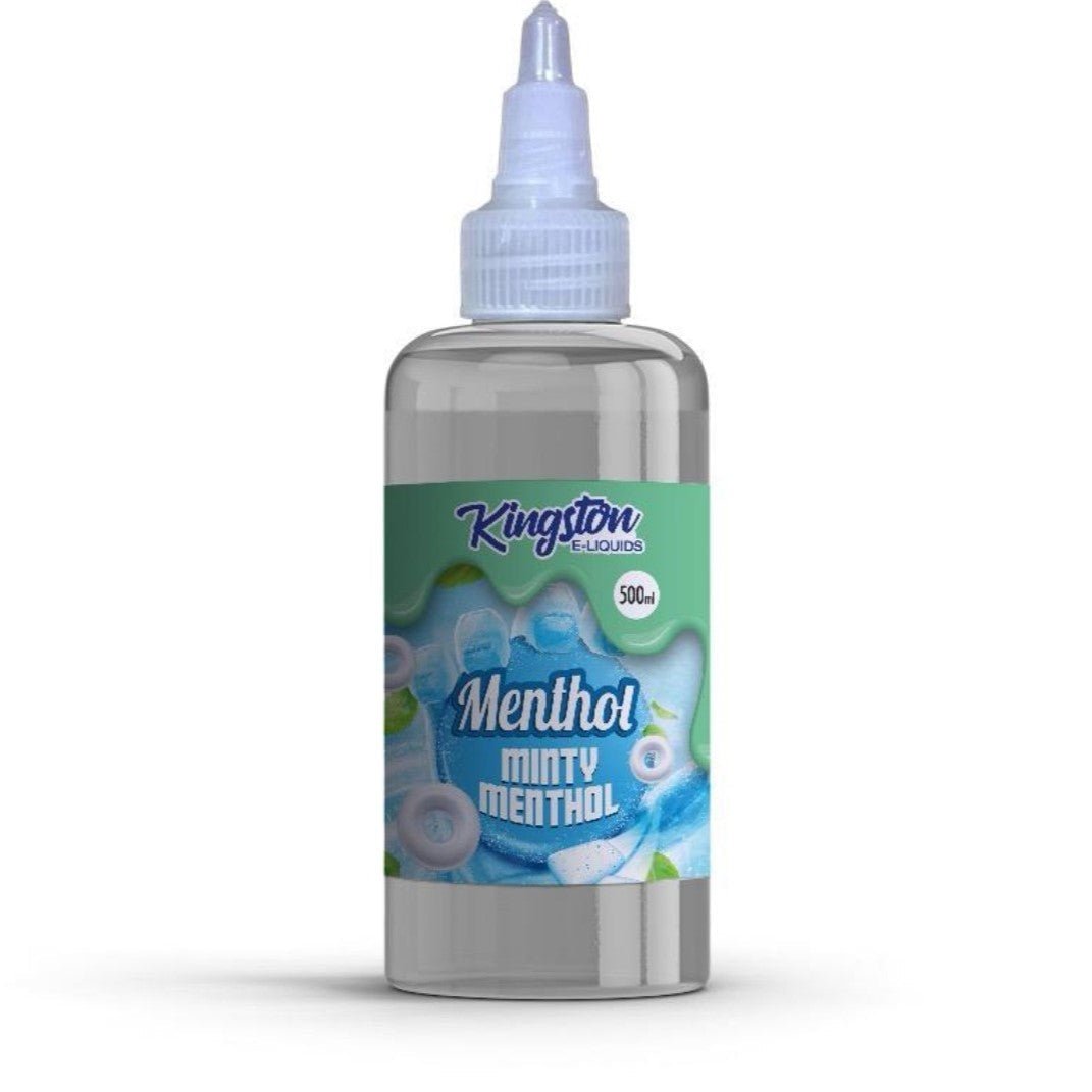 Kingston E-liquids Menthol 500ml Shortfill - Vaperdeals