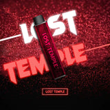 Lost Temple WHOLESALE Red Lost Temple Disposable Vape Pod Kit Box of 10