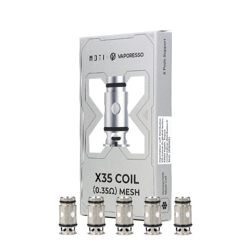Vaporesso - X35 - 0.35Ohm Mesh Replacement Coils - 5pack - Vaperdeals