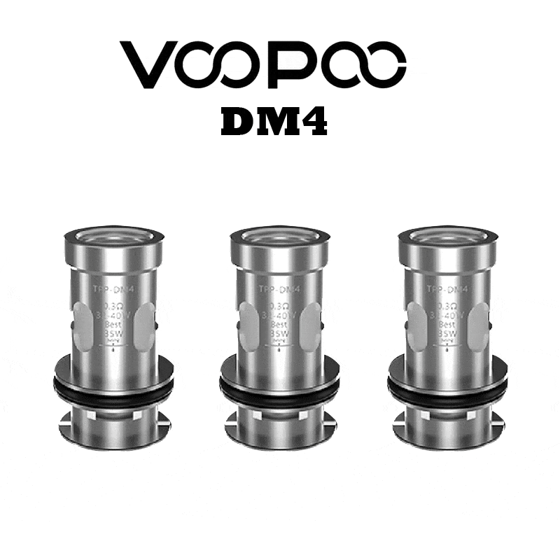 VooPoo TPP-DM4 Coil 0.3ohm 3PCS/Pack - Vaperdeals