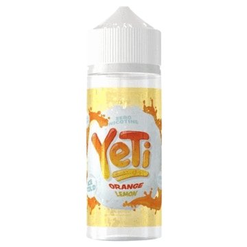 Yeti Ice Cold 100ML Shortfill-Orange Lemon-vapeukwholesale